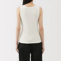 Débardeur côtelé pour femme
