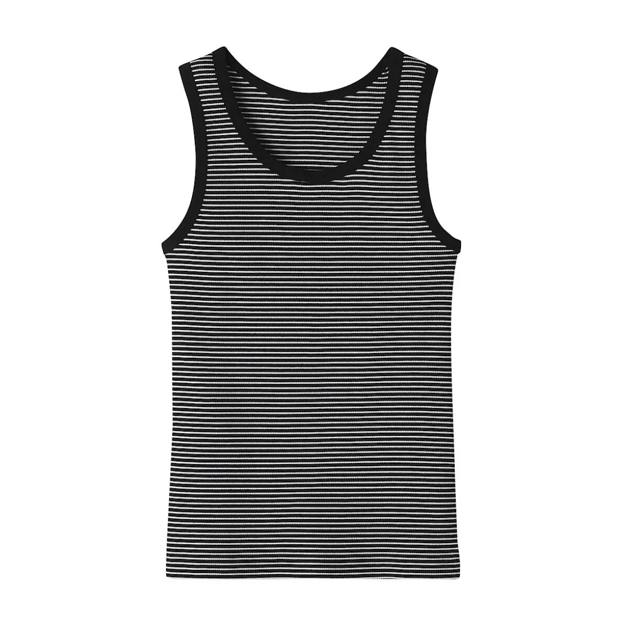 Débardeur côtelé pour femme