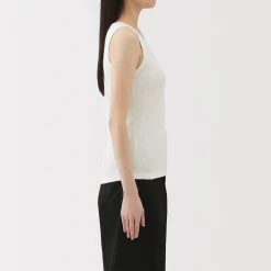 Débardeur côtelé pour femme