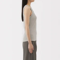 Débardeur côtelé pour femme
