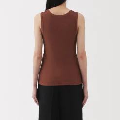 Débardeur côtelé pour femme