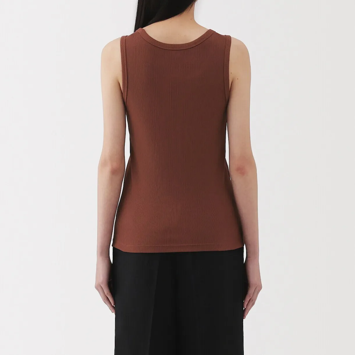 Débardeur côtelé pour femme