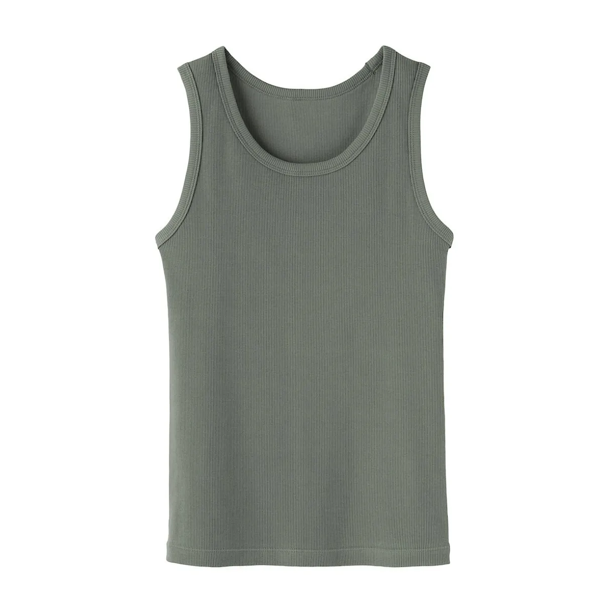 Débardeur côtelé pour femme