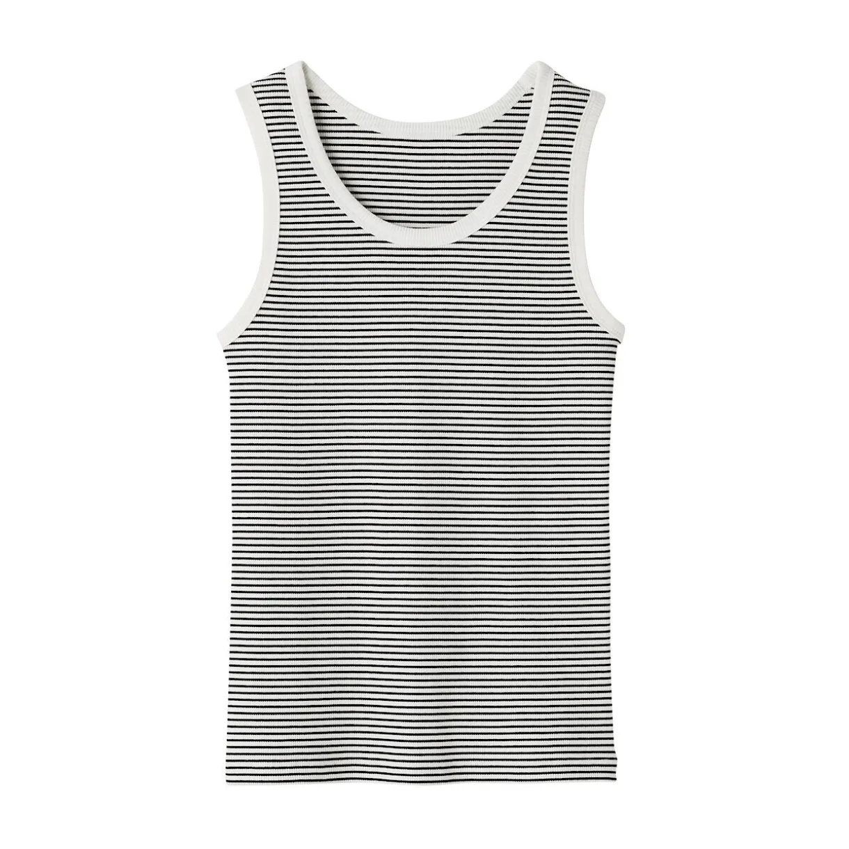 Débardeur côtelé pour femme