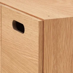 Demi bloc‐tiroir en chêne ‐ 2 tiroirs (Dont Eco‐part. 0,82 €)