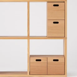 Demi bloc‐tiroir en chêne ‐ 2 tiroirs (Dont Eco‐part. 0,82 €)