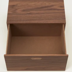 Demi Bloc‐tiroir en noyer ‐ 1 tiroir (Dont Eco‐part. 0,82 €)
