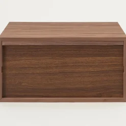 Demi Bloc‐tiroir en noyer ‐ 2 tiroirs horizontaux (Dont Eco‐part. 0,82 €)