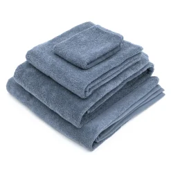 Drap de bain en velours de coton bio éponge