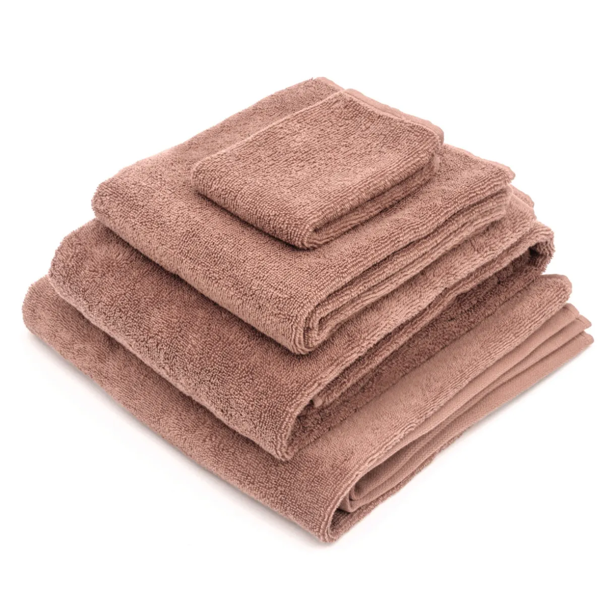 Drap de bain en velours de coton bio éponge