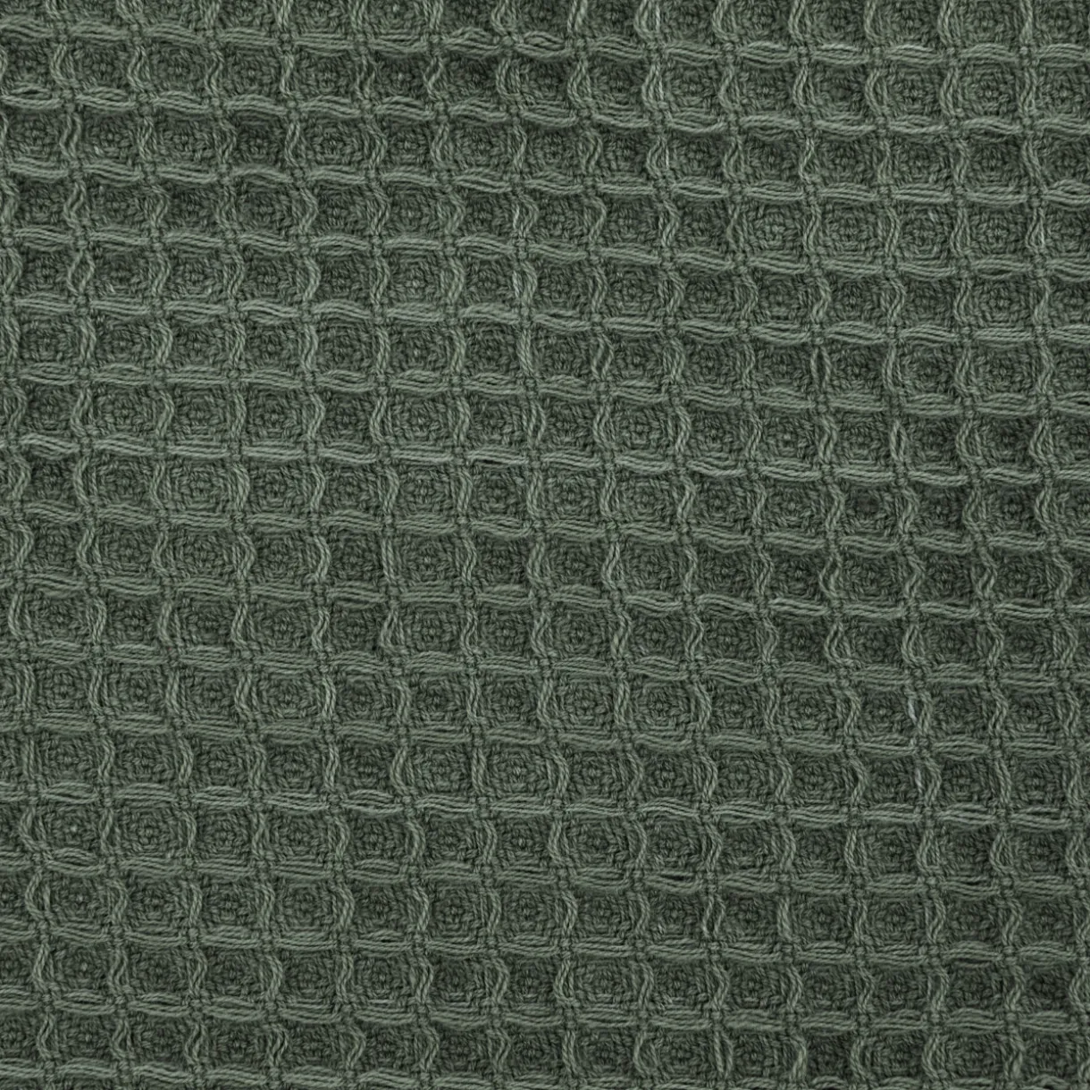 Drap de bain gaufré en velours de coton bio