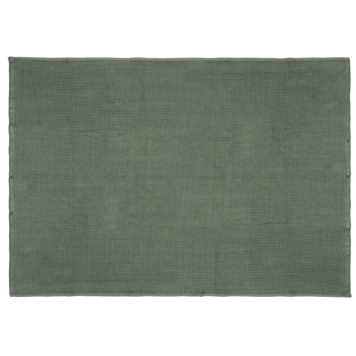 Drap de bain gaufré en velours de coton bio