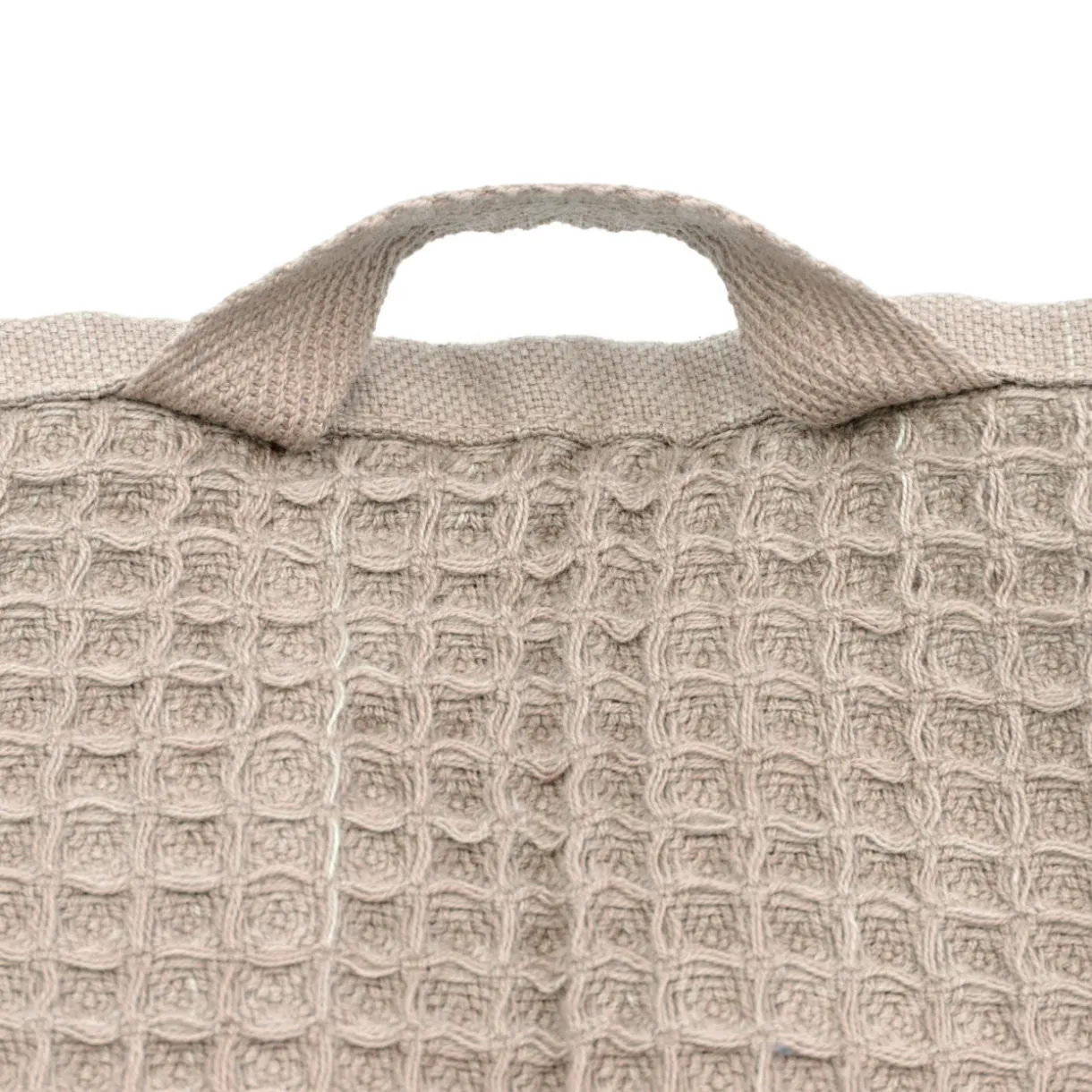 Drap de bain gaufré en velours de coton bio