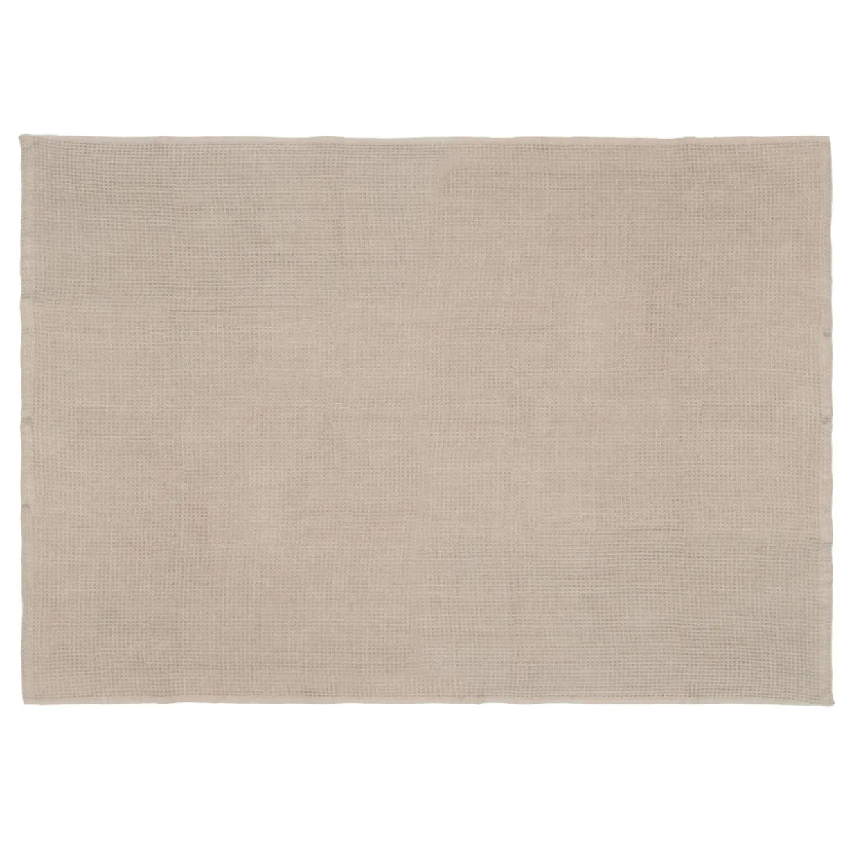 Drap de bain gaufré en velours de coton bio