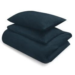 Drap housse en coton délavé ‐ 100 x 200 x 18‐28 cm