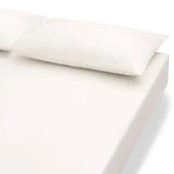 Drap housse en coton délavé ‐ 100 x 200 x 18‐28 cm