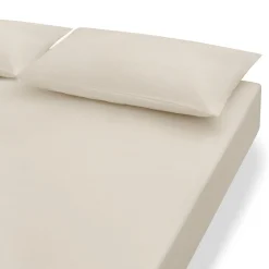 Drap housse en coton délavé ‐ 100 x 200 x 18‐28 cm