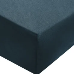 Drap housse en coton délavé ‐ 160 x 200 x 18‐28 cm