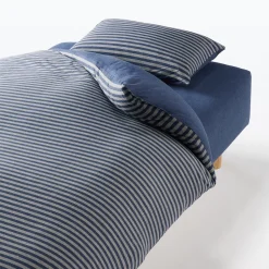 Drap housse en jersey de coton ‐ 100 x 200 x 18‐28 cm