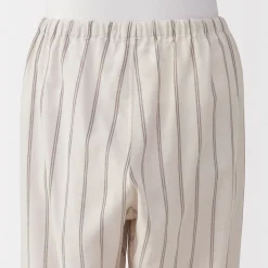 Ensemble pyjama à manches longues en gaze double pour femme