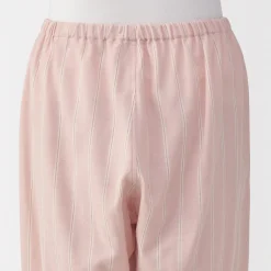 Ensemble pyjama à manches longues en gaze double pour femme