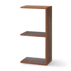 Etagère additionnelle en noyer ‐ 2 niveaux (Dont Eco‐part. 0,82 €)