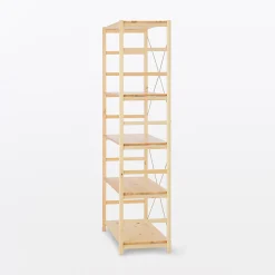 Etagère en pin large ‐ 5 niveaux