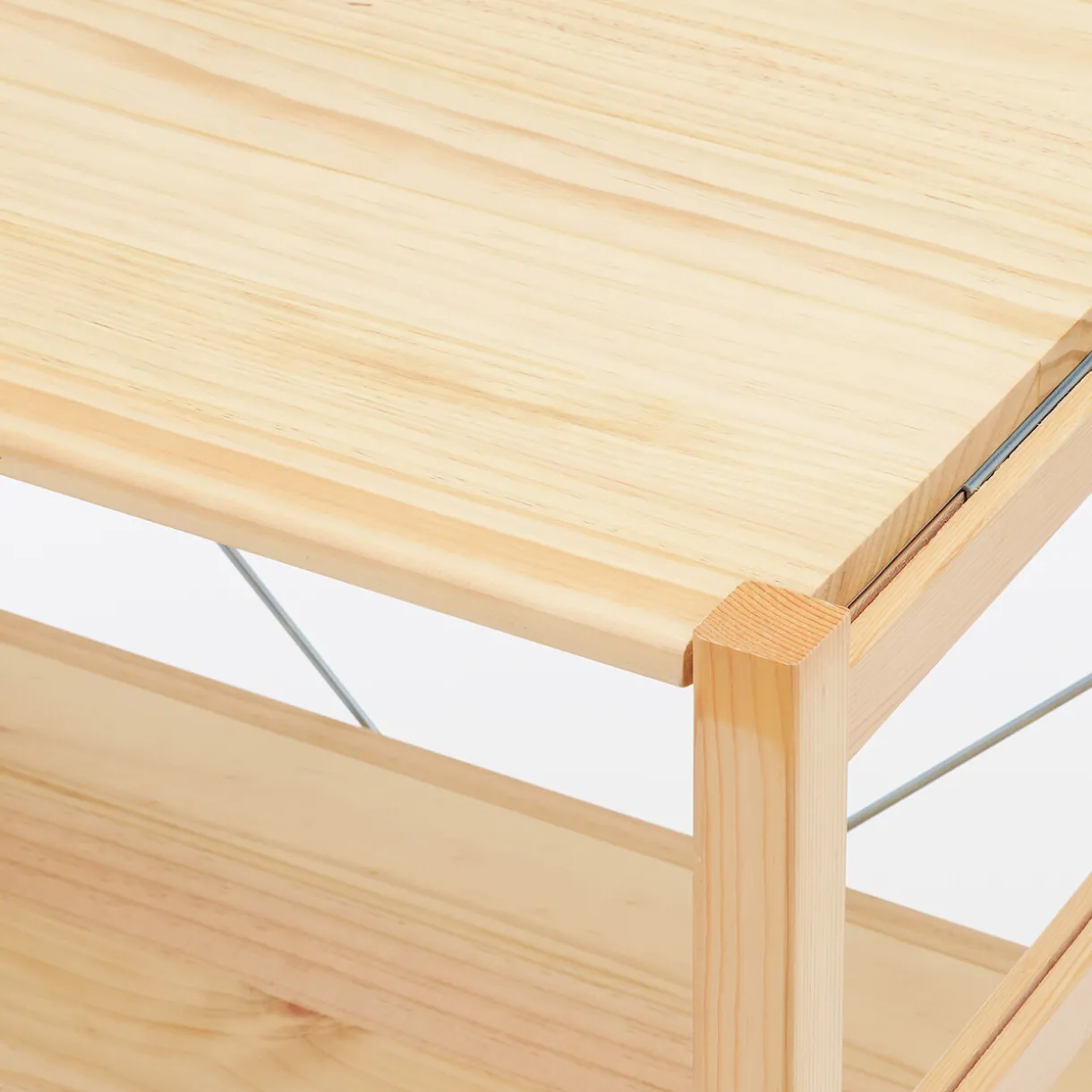 Etagère en pin large ‐ 5 niveaux