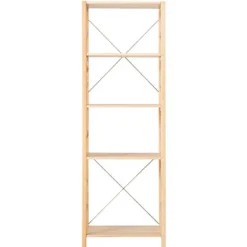 Etagère en pin étroite ‐ 5 niveaux