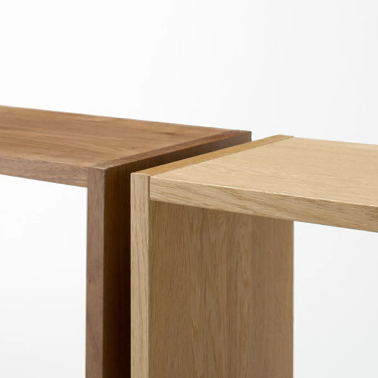 Etagère étroite en chêne ‐ 3 niveaux (Dont Eco‐part. 1,80 €)