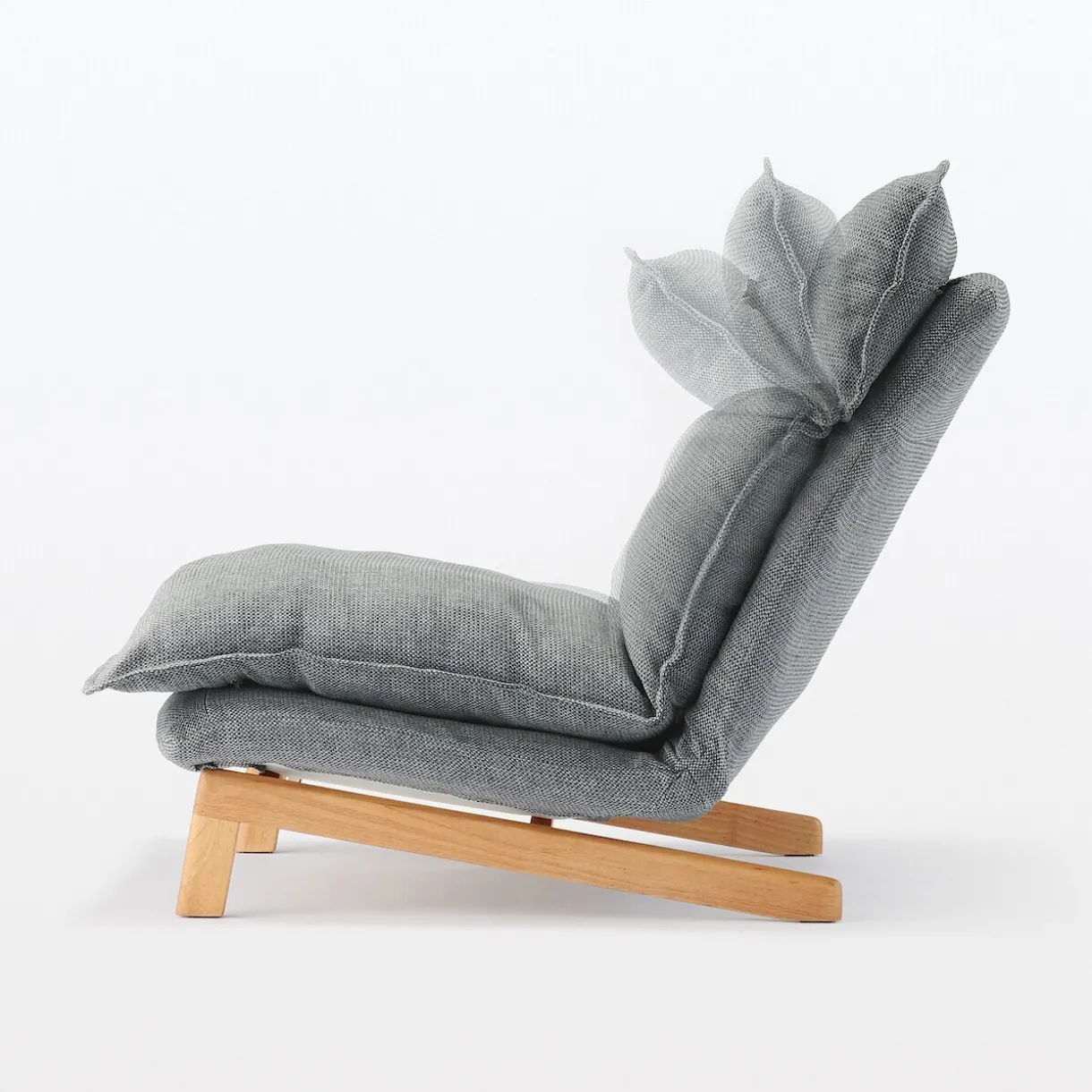Fauteuil inclinable à dossier haut – Gris