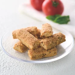 Feuilletés au fromage Gouda au basilic et à la tomate