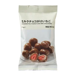 Fraises enrobées de chocolat au lait