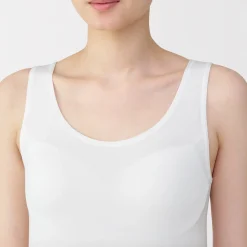 Gilet à soutien caché en mélange de lyocell pour femme