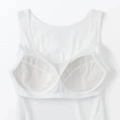 Gilet à soutien caché en mélange de lyocell pour femme