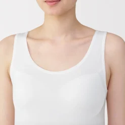 Gilet à soutien caché en mélange de lyocell pour femme