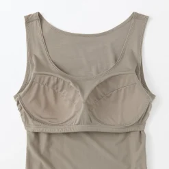 Gilet à soutien caché en mélange de lyocell pour femme