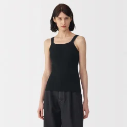 Gilet en coton à côtes torsadées pour femme