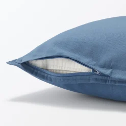 Housse de coussin en coton Oxford  55 x 59 cm