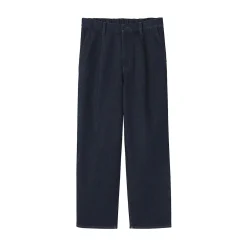 Jean coupe droite en denim mélangé kapok pour homme