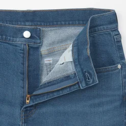 Jean slim en denim extensible pour homme ‐ Indigo
