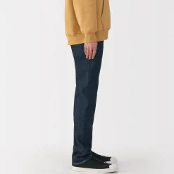 Jean slim en denim extensible pour homme ‐ Indigo