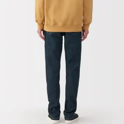 Jean slim en denim extensible pour homme ‐ Indigo