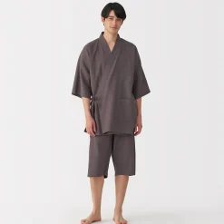 Jinbei en lyocell gaufré unisexe