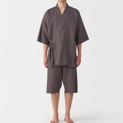 Jinbei en lyocell gaufré unisexe