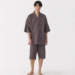 Jinbei en lyocell gaufré unisexe