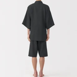 Jinbei en lyocell gaufré unisexe