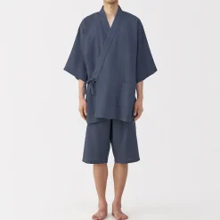 Jinbei en lyocell gaufré unisexe