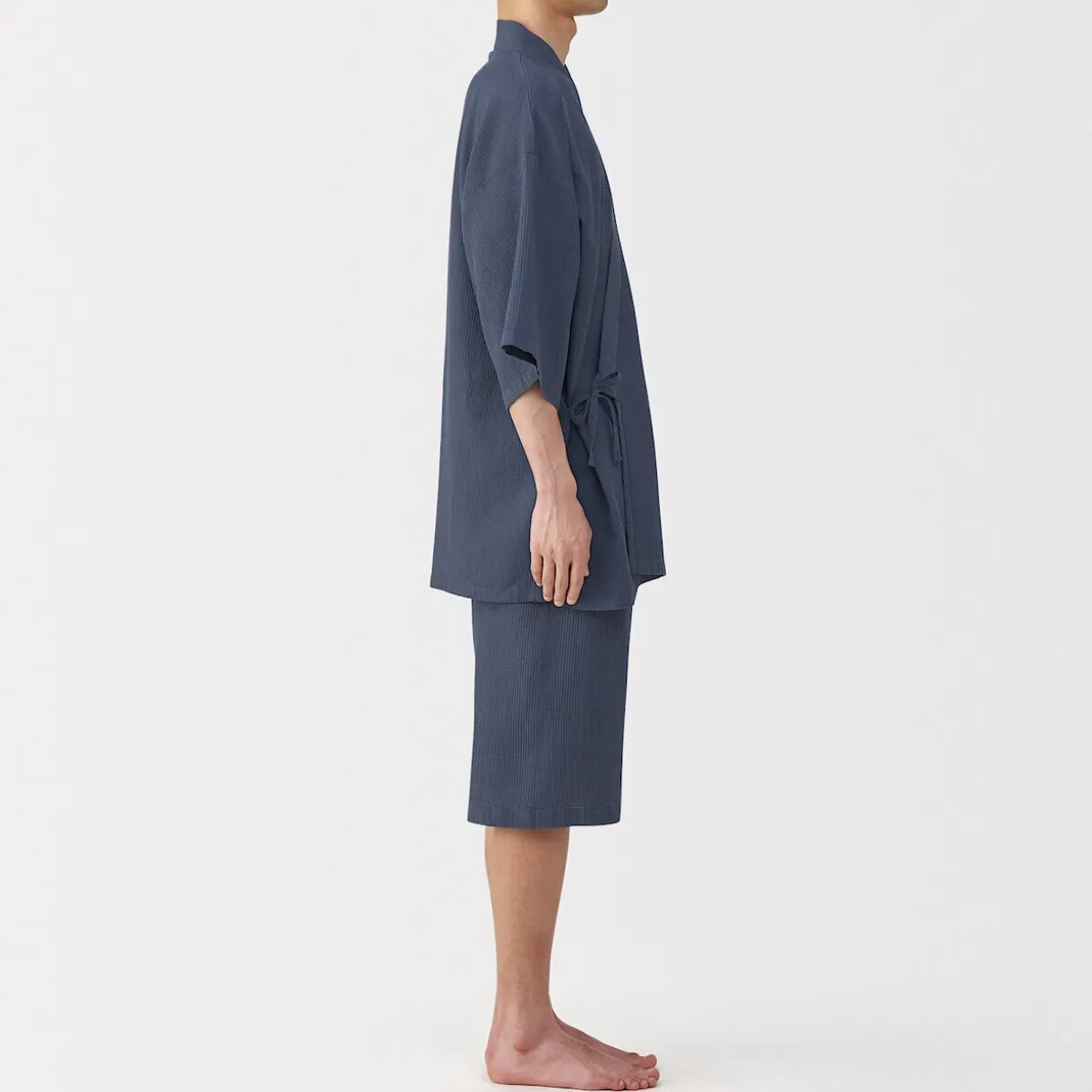 Jinbei en lyocell gaufré unisexe