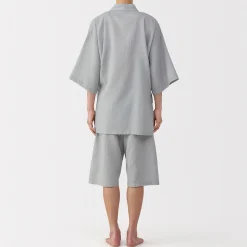 Jinbei en lyocell gaufré unisexe
